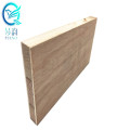 Shanghai Qinge 38 mm melamina / chapa de lujo / hpl / poliéster / pvc hizo frente a precio de tablero de bloque de álamo falcata para puertas con CE